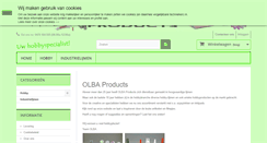 Desktop Screenshot of olbaproducts.nl